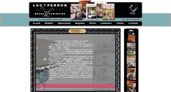 Desktop Screenshot of luc-perron.com