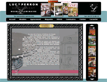 Tablet Screenshot of luc-perron.com